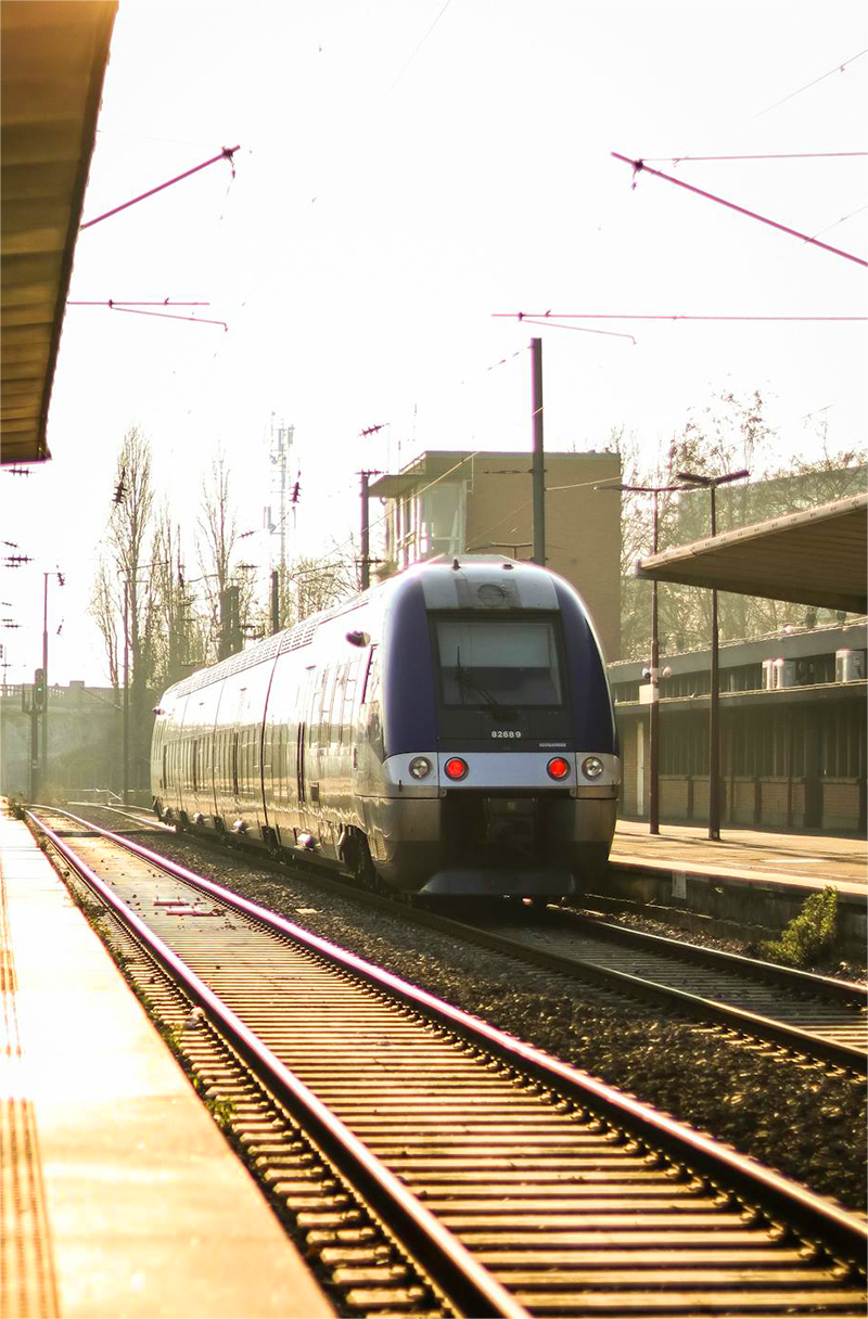 Gare de Calais proche de l'hôtel